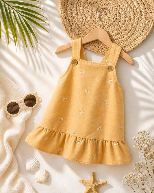 Daisy Cotton Summer Dress – Soft &amp; Lightweight