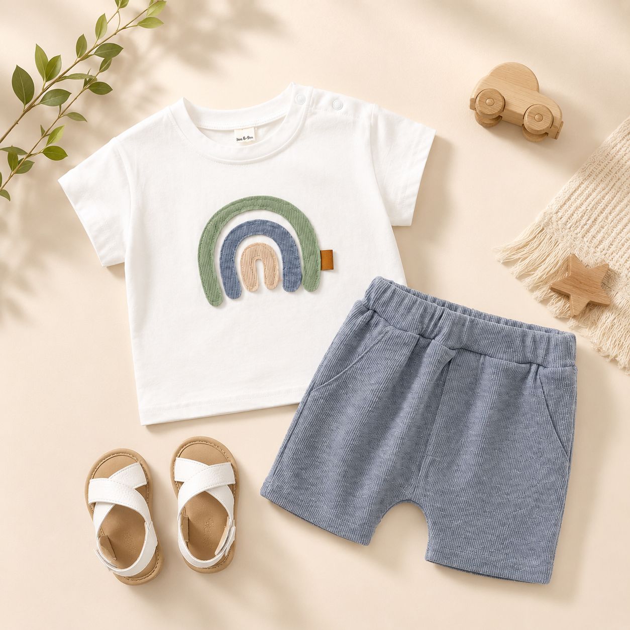Rainbow Breeze Co-ord Set for Kids